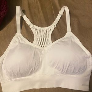 Large white RBX sports bra